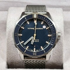 Ulysse Nardin Diver 42mm Automatic Watch with Milanese Bracelet 8163-175 UN-816