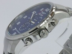 NEW SECTOR R3273689135 MEN’S BLUE CHRONOGRAPH SPORT WATCH BLACK EAGLE