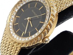 [A1R] SILVER STONE Rhinestone Bezel Women’s JMM1253 [z8p]