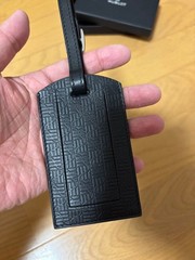 Hublot Iconic Embossed Luggage Tag Non-sale Authentic Leather Strap
