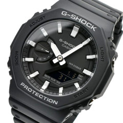 CASIO G-SHOCK GA-2100-1AJF Carbon Core Guard Watch Analog Digital Black Men’s