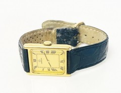 Vintage Omega Tank Style Rectangular Cal 635 Manual Wind Watch 32x23mm
