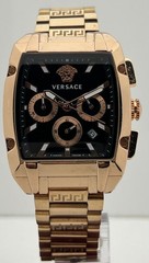 Precious Men’s Versace Dominus Chronograph Black Dial Date Working Wristwatch