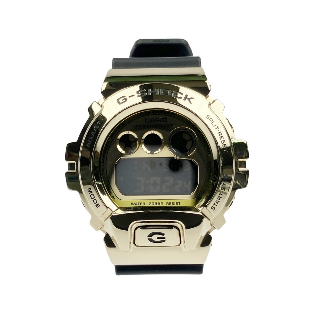 CASIO G SHOCK Metal Cover Gold GM 6900G with Box and Manual No Notable Scratches