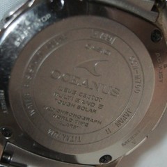 Casio Oceanus Wave Ceptor Chronograph OCW-M700 Multifunction Solar Wristwatch