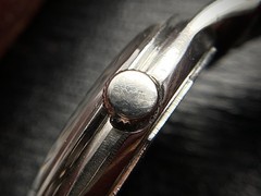 1943 Birch & Gaydon Land & Water Zenith military watch steel case cal 106