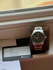 Christopher Ward Sealander GMT C63 39mm Green Dial with Bader Bracelet