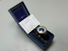 RARE GENUINE The Bradford Exchange Forever In Blue Denim Ladies Watch IN BOX