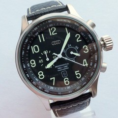 Audi Quattro Motorsport Racing Car Accessory Driver Sport Chronograph Watch