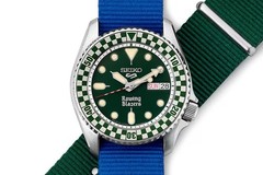 Seiko 5 Sports Rowing Blazers x Eric Wind Vintage Green 38mm SRPM21 BNIB
