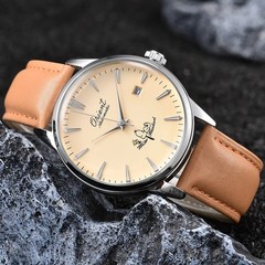 Orient Watch Japan Movement Men Luxury Gift Automatic Mechanical Leather Strap