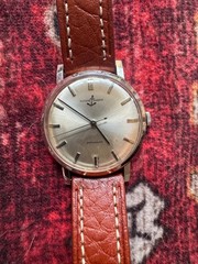 50’s Ulysses Nardin Automatic Platinum Case Isomura – ultra rare Japanese market