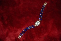Women’s Petite/Teen Faceted Bead Watch/NATIVE AMERICAN MADE IN USA