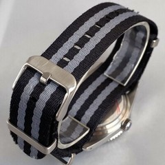 38mm Tandorio Black White Japan NH34A GMT Automatic Mens Watch Ceramic bezel