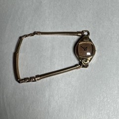 Vintage Clinton Womens Watch 1/20 12KGF Finesse Band Missing Crown Parts Repair