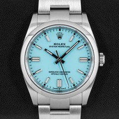 Rolex Oyster Perpetual 126000 Silver Oyster Bracelet with Silver Bezel