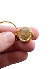 Chaika Watch Coulomb Vintage Women Soviet mechanical Wristwach Gold Plated Au- 5