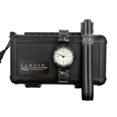 Sangin Instruments Professional Polar DLC Matte Divers – Bond Expedition Strap