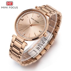 2017 MINI FOCUS Women Ladies Luxury Brand Quartz Watch Stainless Steel Watches