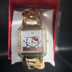 Hello Kitty By Sanrio Limited Edition metal Golden Bracelet band stainless steel