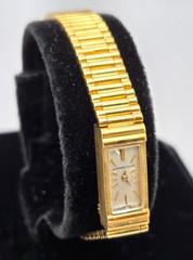 Rare Micro 18k gold 1950’s Audemars Piguet Vintage Ladies Backwind Watch AS IS