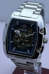 Refurbished Versace Dominus automatic Open-Heart Skeleton Dial Men’s Wristwatch