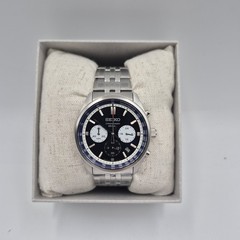 SEIKO Chronograph Quartz Blue Dial 41.5mm Stainless steel Men’s Watch SSB427