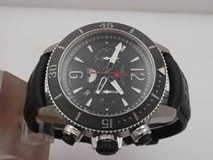 JAEGER-LECOULTRE MASTER COMPRESSOR DIVING NAVY GMT Q178T470 + PAPERS 2015 WATCH
