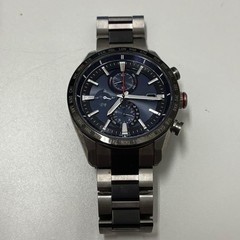 Citizen AT8186-51L Eco-Drive Radio World Time Blue Dial Watch