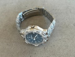 Raychem Blue Dial Men’s Watch Stainless Steel Bracelet Quartz Date 30M Working