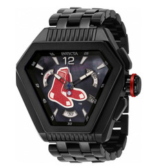 Invicta MLB Boston Red Sox Men’s 53mm Black MOP Dial Swiss Chrono Watch 42638