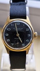 VINTAGE KIENZLE MARKANT ANTIMAGNETIC GERMAN MEN’S WRIST Watch Black Dial