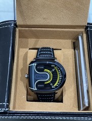 Atowak Ettore Wandering Hour Navy Blue Watches Men’s Watch