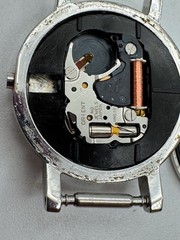 Ladies Orient LR UB91-Q0-B Silver Tone Quartz Watch Parts/Repair
