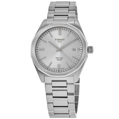 New Tissot PRC100 Solar Silver Dial Stainless Men’s Watch T151.422.11.031.00