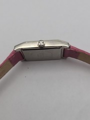 Annex by Casual Corner Women’s Quartz Rectangle MOP Dial Watch Silver Tone Work