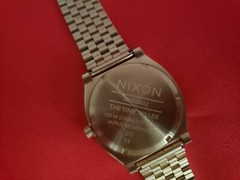 Nixon Time Teller Watch Light Gold