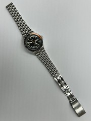 Bulova Snorkel Day-Date Automatic Watch 666 Feet Vintage Rare Devil Diver 7202-4