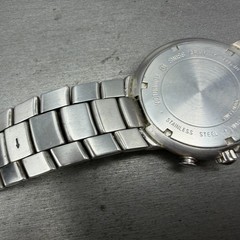 Victorinox Swiss Army Maverick chronograph Watch Men 42mm White Dial Steel READ