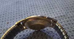 Mens Vintage Croton Aquamatic 17 Jewel Wristwatch Gold Filled Case