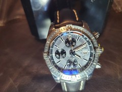 Breitling Chronomat Evolution Auto Chronograph Chronometer 300m Box Papers