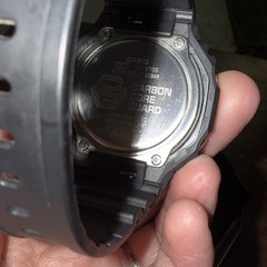 NEW Casio G-Shock CARBON CORE AnaDigi World Time Mens All Black Watch GA2100-1A1