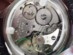 Nino 17 Jewel Men’s Manual-Wind Wristwatch Runs Green Dial Swiss Made
