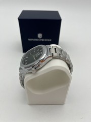 Montres Prestige X Invicta Men’s Watch – 42mm – Silver Case/Green Dial /MPW 0114