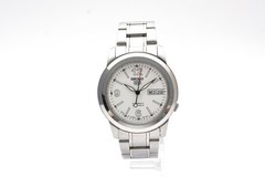 [Exc+5] SEIKO 5 7S26-02W0 White Dial Day/Date Automatic Men’s Watch JAPAN