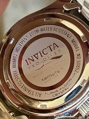 Invicta Pro Diver Aurenova, 40mm, WR 200m, 8.5”, New/Box/3yr Warranty, Lt Blue