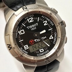 Tissot T-Touch Z253/353 Titanium Quartz Swiss Made Multifunction Watch