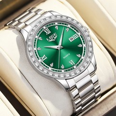 Fashion Men Watch Waterproof Luminous Stainless Steel Quartz Ladies Women Watch