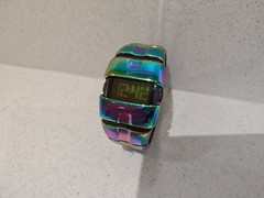 RARE Nike D-LINE Iridescent Y2K Watch early 2000s working