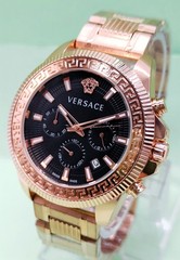 Amazing Versace Date Indicator Chronograph Analog Quartz Men’s Wrist Watch